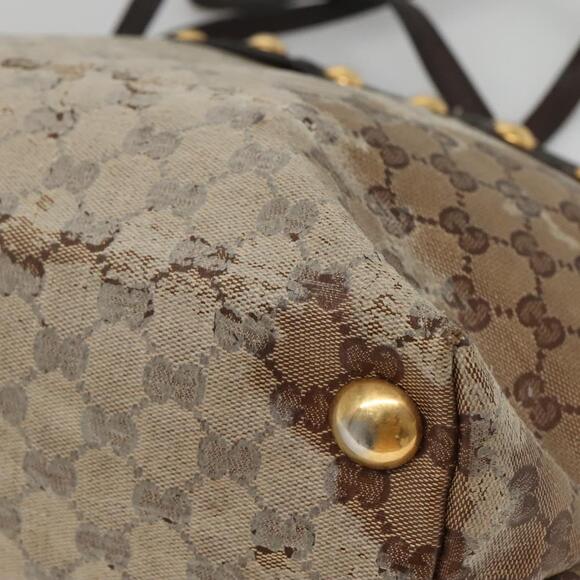 GUCCI GG Crystal Tote Bag Beige - Picture 11 of 16